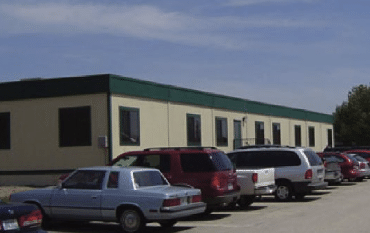 Exterior Image of Chariho High School Modular Classrooms
