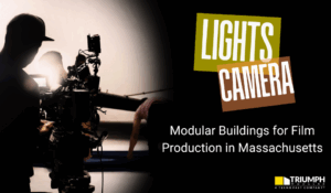 modular buildings for film production