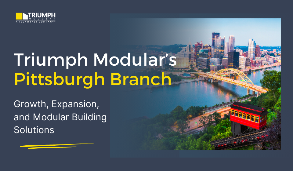 triumph modular buildings in Pittsburgh, PA